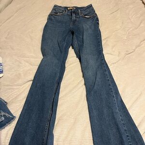 Women's Boot Cut Jeans in Classic Blue